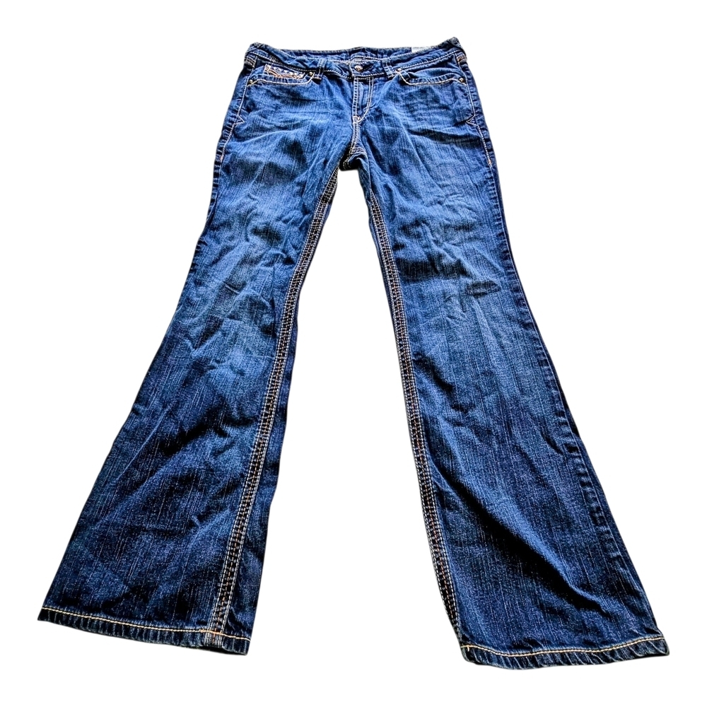 Ariat Women's Dark Blue Bootcut Jeans - Picture 2 of 10